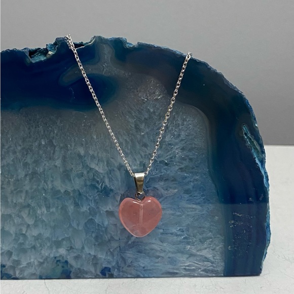 NEW. Genuine Rose Quartz - Picture 2 of 4